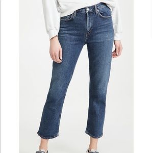 NWT Agolde Wilder Straight leg denim